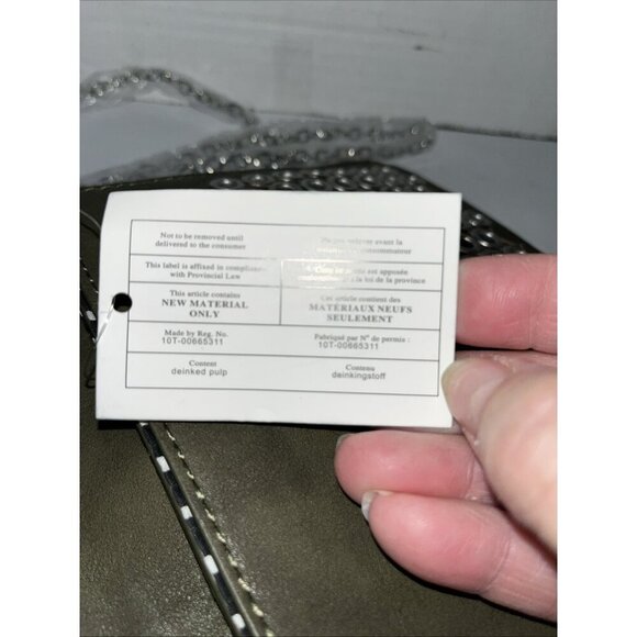 Urban Expressions NWT 14515 Olive Ozzy Handbag Purse Chain Handle Crossb… - Picture 9 of 13